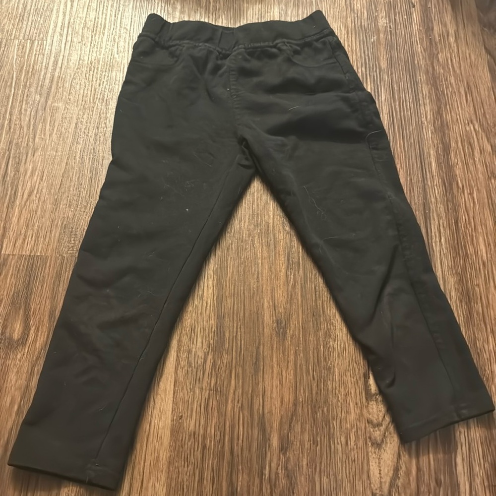 3/$15 😻 Colette Lilly Girls Medium 5-6 Black Leggings Style Pants